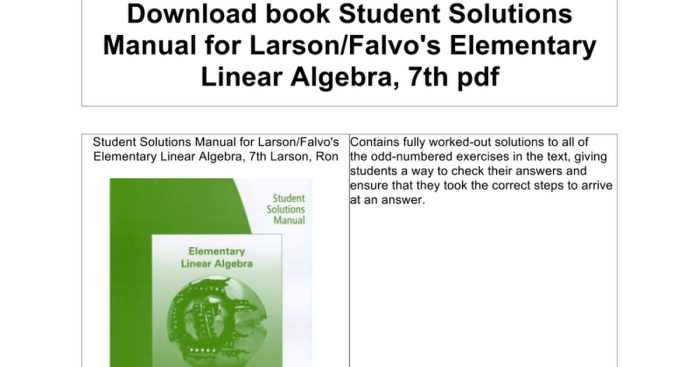 Ron larson elementary linear algebra 8th edition pdf